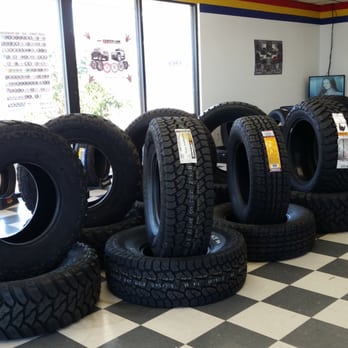 Carroll's Tire Warehouse - Some of their tire samples. Take a look. - Tires Near Me - Hanford, California