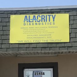 Alacrity Diagnostics - We moved! Look for the yellow sign.