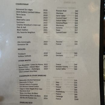 The Main Grape - Drink Menu - Wine Bars Near Me - Vacaville, California The Main Grape - Drink Menu - Wine Bars Near Me - Vacaville, California