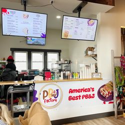 PB & J Factory - Counter inside Skosh