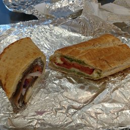 Wife and I split Gyro and Caprese.
