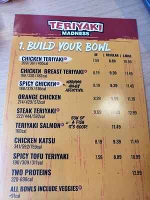 Menu photo 2 Teriyaki Madness Valparaiso, IN Menu photo 2 Teriyaki Madness Valparaiso, IN
