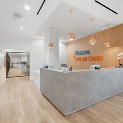 Regional Implant Centers - Bright and welcoming reception desk