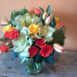 Pretty arrangement sent to a friend for her birthday