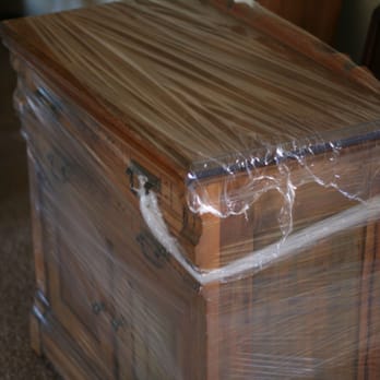 Grace Moving - Wrapped up hutch - Movers Near Me - Modesto, California