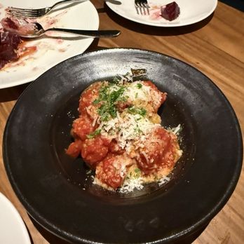Piccino Presidio - Pork and beef polpette - Italian Near Me - San Francisco, California Piccino Presidio - Pork and beef polpette - Italian Near Me - San Francisco, California