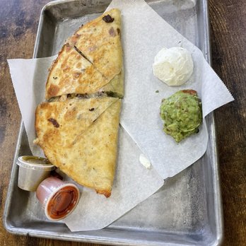 Miches - Mar y Tierra Quesadilla  Steak and shrimp quesadilla - Tacos Near Me - Albuquerque, New Mexico