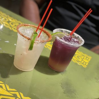 Riviera Maya - two cocktails on a table - Mexican Near Me - Stamford, Connecticut