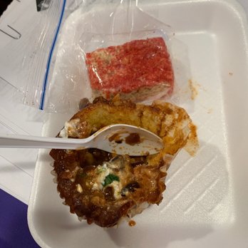 Chily Barkers - a plate of food with a fork in it - Cupcakes Near Me - Las Vegas, Nevada