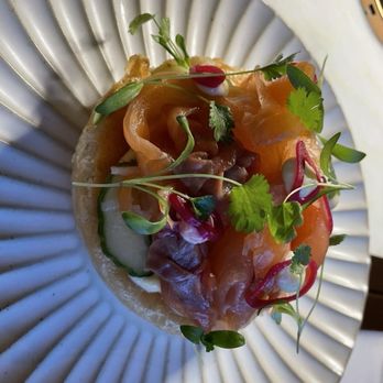 Glass Kitchen - Smoked salmon tartine $17  the smoked salmon is better than grocery - Breakfast & Brunch Near Me - Markham, Ontario