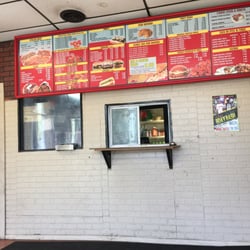 Mr Gyros - In the vestibule waiting on food.