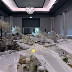 Liz Decorations - Fallen drapery and damage
