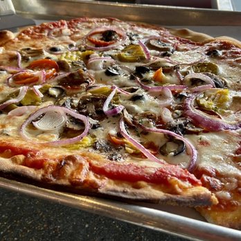 Elgin Park - Small (!) Build Your Own - black olives, onion, mushrooms, and pickled peppers - Sports Bars Near Me - Tulsa, Oklahoma