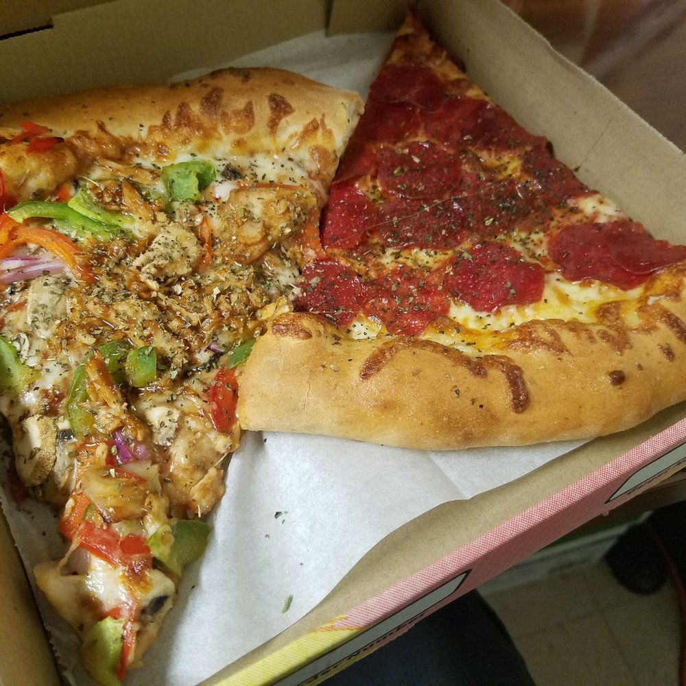 Abe’s Pizza - Bbq chicken and pepperoni - Pizza Near Me - San Francisco, California Abe’s Pizza - Bbq chicken and pepperoni - Pizza Near Me - San Francisco, California