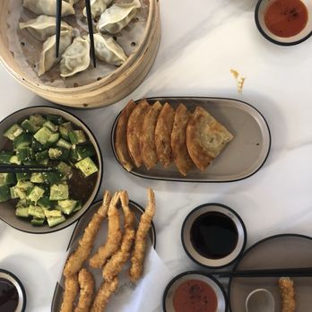 Hungry Dumpling House - Crispy Scallion Pancake, Pork Steamed Dumpling, Cucumber Salad, Tempura Shrimp - Chinese Near Me - Portland, Oregon Hungry Dumpling House - Crispy Scallion Pancake, Pork Steamed Dumpling, Cucumber Salad, Tempura Shrimp - Chinese Near Me - Portland, Oregon