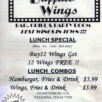 Broadway Buffalo Wings - American Near Me - Pasadena, Texas Broadway Buffalo Wings - American Near Me - Pasadena, Texas