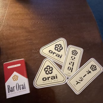 Bar Orai - They give a sticker for evryone that is free :) so nice - Speakeasies Near Me - New York, New York Bar Orai - They give a sticker for evryone that is free :) so nice - Speakeasies Near Me - New York, New York