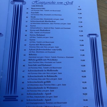 Akropolis - Menu - Greek Near Me - Gunzenhausen, BY