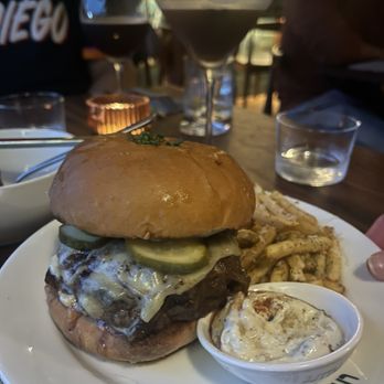 Little Fawn - This is the burger and I was told it was delicious - Mediterranean Near Me - Oceanside, California Little Fawn - This is the burger and I was told it was delicious - Mediterranean Near Me - Oceanside, California