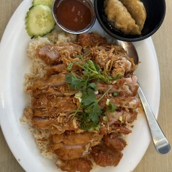 Bangkok Soul - Thaihanese Chicken Plate - Seafood Near Me - Alhambra, California