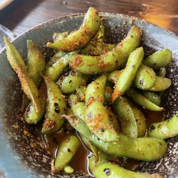 Blōōfin Sushi and Bar - Spicy edamame - Sushi Bars Near Me - Spring, Texas