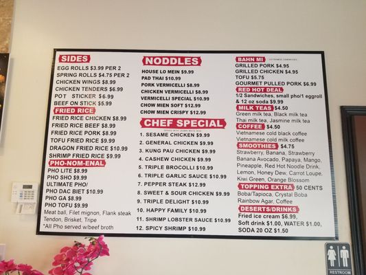 Menu photo 5 Red Hot Noodle Houston, TX