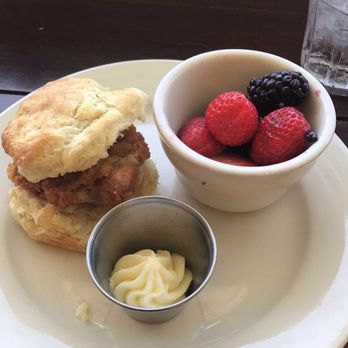 Counter Cafe East - Portion is a little small, not too bad for $9 but maybe more fruit would have been nice? - Breakfast & Brunch Near Me - Austin, Texas