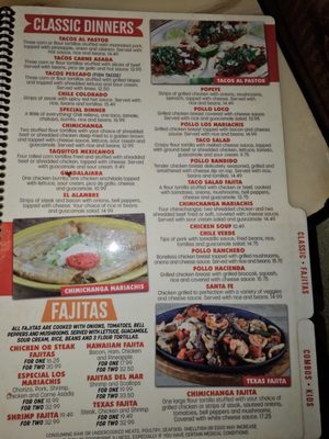 Menu photo 3 Los Mariachis Circleville, OH