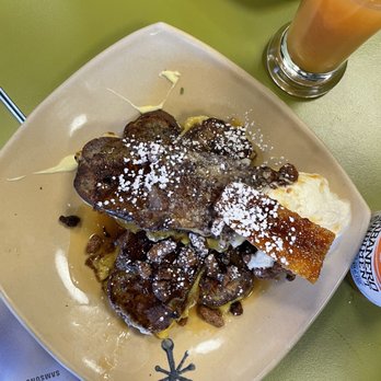 Snooze, an A.M. Eatery - Banana bread French toast - Breakfast & Brunch Near Me - Austin, Texas Snooze, an A.M. Eatery - Banana bread French toast - Breakfast & Brunch Near Me - Austin, Texas