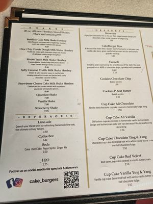 Menu photo 3 Cake Burgers New York, NY