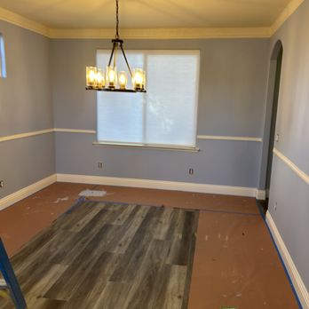 Diligent Painting - Final coat ready to clean up - Painters Near Me - Fresno, California Diligent Painting - Final coat ready to clean up - Painters Near Me - Fresno, California