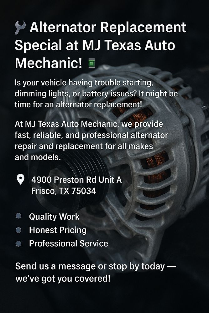 MJ Mobile Auto Repair