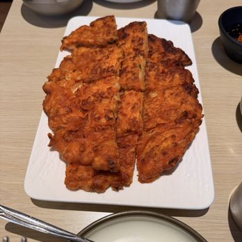 Sonamu Korean Restaurant - 2. Kimchi-Jeon (Kimchi pancake) - Korean Near Me - San Francisco, California