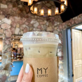 MY Coffee Roastery - Hojicha Latte - Coffee & Tea Near Me - Berkeley, California