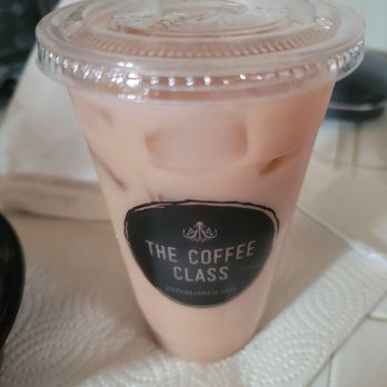 The Coffee Class - Cherry Blossom Tea Latte - Coffee & Tea Near Me - Las Vegas, Nevada