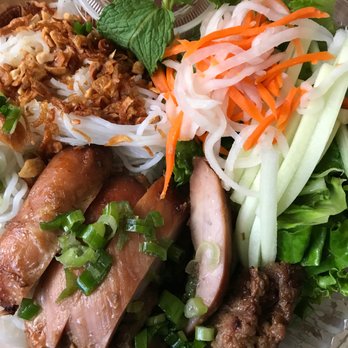 Shank & Bone - Grilled chicken over vermicelli. - Vietnamese Near Me - San Diego, California Shank & Bone - Grilled chicken over vermicelli. - Vietnamese Near Me - San Diego, California