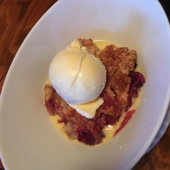 The Blue Point - peach blueberry cobbler - New American Near Me - Duck, North Carolina The Blue Point - peach blueberry cobbler - New American Near Me - Duck, North Carolina