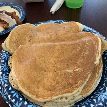 Ethel & Fred's - a stack of pancakes on a plate - Breakfast & Brunch Near Me - Melbourne, Florida