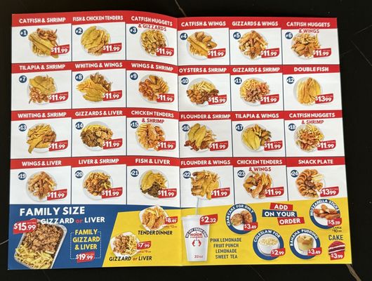 Menu photo 4 Hook Fish & Chicken Jacksonville, FL