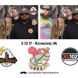 RVA Vapes - Big Field Day 2017 sponsors of the Richmond Photobooth