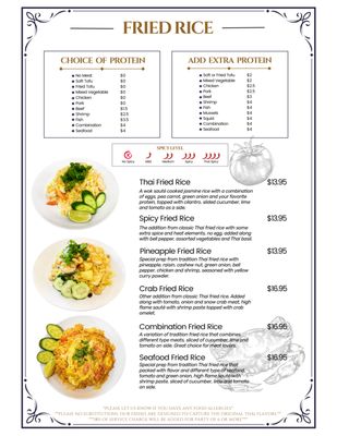 Menu photo 6 Cozy Thai Cuisine West Covina, CA