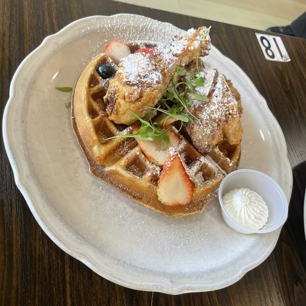 iJava Cafe - Chicken and Breakfast Waffles - Breakfast & Brunch Near Me - San Jose, California