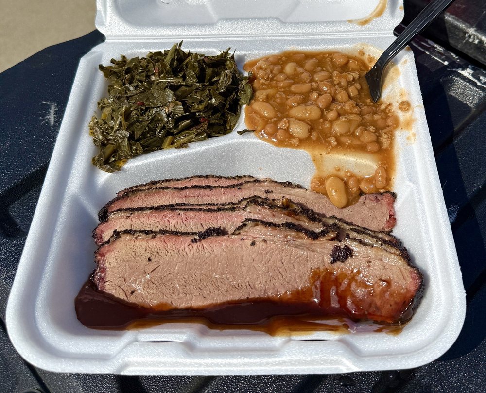 Food from Franklins Smokin Barnyard