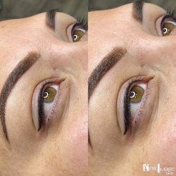New Image Permanent Makeup - Cateye liner and powder brows