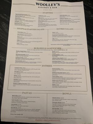 Menu photo 6 Woolley’s Kitchen & Bar Bloomington, MN Menu photo 6 Woolley’s Kitchen & Bar Bloomington, MN