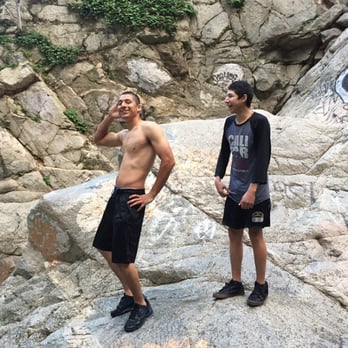 Hermit Falls - After me and my little bro jumped off the cliff! Must try it if you haven't but at your own risk lol - Hiking Near Me - Arcadia, California Hermit Falls - After me and my little bro jumped off the cliff! Must try it if you haven't but at your own risk lol - Hiking Near Me - Arcadia, California