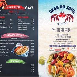 Crab Du Jour Xpress - Fayettevile