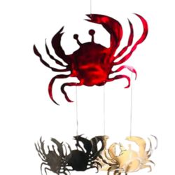 Prince Chiming - Stunning crab steel wind chime