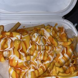 Flamin Flavors - Buffalo ranch fries