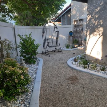 Kwik Kerb by Guido - AFTER: New path from the side yard around the house to the back corner. - Landscape Architects or Designers Near Me